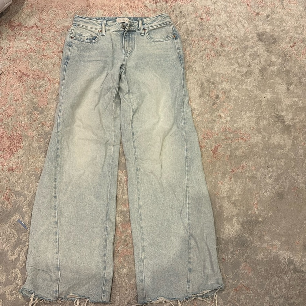 Pacsun Low rise baggy, light wash jeans